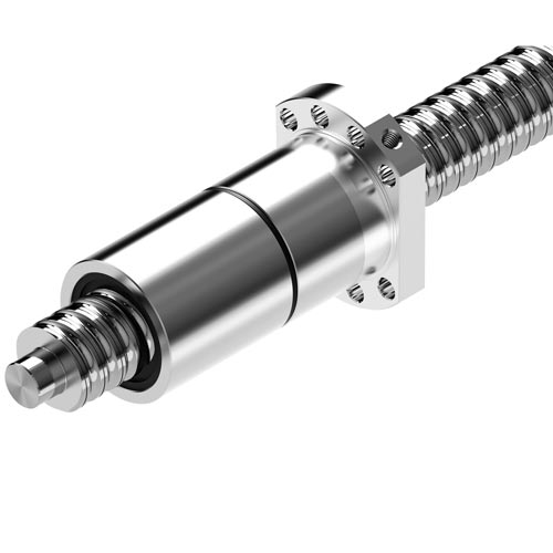 FDM-E-B, double nut with flange
