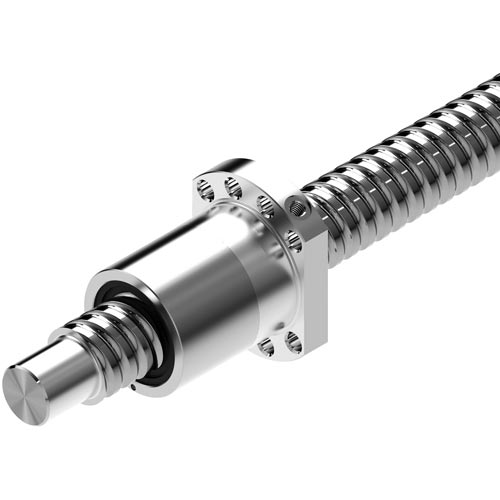 FEM-E-B, single nut with flange